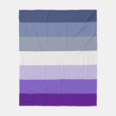 SlipperyJoe's Butch Lesbian Pride Flag Schwulenges Fleecedecke (Vorderseite)