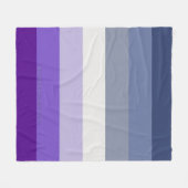 SlipperyJoe's Butch Lesbian Pride Flag Schwulenges Fleecedecke (Vorderseite (Horizontal))