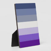 SlipperyJoe's Butch Lesbian Pride Flag Schwulenges Fotoplatte (Seite)