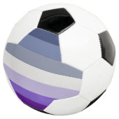 SlipperyJoe's Butch Lesbian Pride Flag Schwulenges Fußball (Dreiviertel)