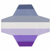 SlipperyJoe's Butch Lesbian Pride Flag Schwulenges Fußball (Flach)
