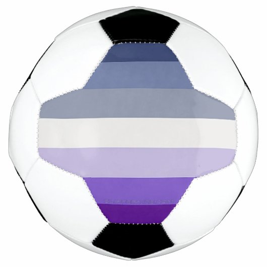 SlipperyJoe's Butch Lesbian Pride Flag Schwulenges Fußball (Vorderseite)