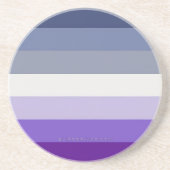 SlipperyJoe's Butch Lesbian Pride Flag Schwulenges Getränkeuntersetzer (Vorne)