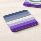 SlipperyJoe's Butch Lesbian Pride Flag Schwulenges Getränkeuntersetzer (Linke Seite)