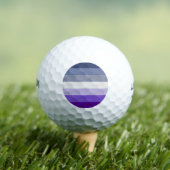 SlipperyJoe's Butch Lesbian Pride Flag Schwulenges Golfball (Insitu T-Shirt)