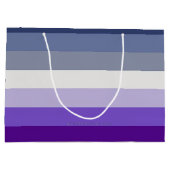 SlipperyJoe's Butch Lesbian Pride Flag Schwulenges Große Geschenktüte (Rückseite)