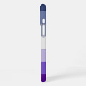 SlipperyJoe's Butch Lesbian Pride Flag Schwulenges iPhone Hülle (Linke Seite)