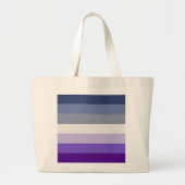 SlipperyJoe's Butch Lesbian Pride Flag Schwulenges Jumbo Stoffbeutel (Vorne)