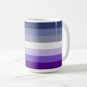SlipperyJoe's Butch Lesbian Pride Flag Schwulenges Kaffeetasse (VorderseiteRechts)