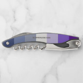 SlipperyJoe's Butch Lesbian Pride Flag Schwulenges Kellnermesser (Rückseite)