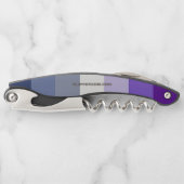 SlipperyJoe's Butch Lesbian Pride Flag Schwulenges Kellnermesser (Vorderseite)