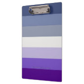 SlipperyJoe's Butch Lesbian Pride Flag Schwulenges Klemmbrett (Links)