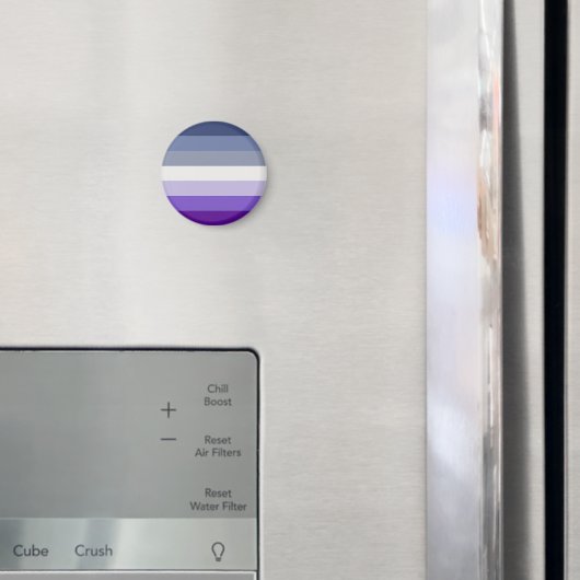 SlipperyJoe's Butch Lesbian Pride Flag Schwulenges Magnet (In Situ (Kühlschrank))