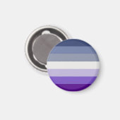 SlipperyJoe's Butch Lesbian Pride Flag Schwulenges Magnet (Vorderseite/Rückseite)