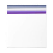 SlipperyJoe's Butch Lesbian Pride Flag Schwulenges Notizblock (Vorderseite)