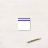 SlipperyJoe's Butch Lesbian Pride Flag Schwulenges Post-it Klebezettel (Auf Schreibtisch)