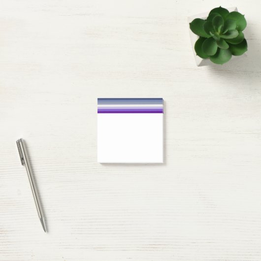 SlipperyJoe's Butch Lesbian Pride Flag Schwulenges Post-it Klebezettel (Büro)