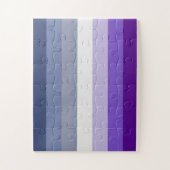 SlipperyJoe's Butch Lesbian Pride Flag Schwulenges Puzzle (Vertikal)