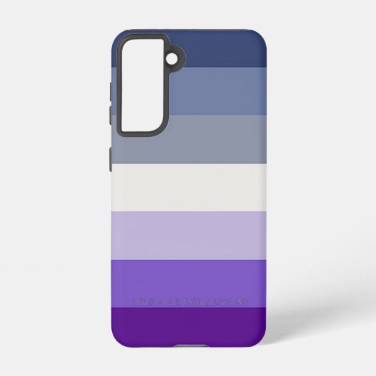 SlipperyJoe's Butch Lesbian Pride Flag Schwulenges Samsung Galaxy Hülle (Rückseite)