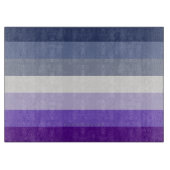 SlipperyJoe's Butch Lesbian Pride Flag Schwulenges Schneidebrett (Vorderseite)