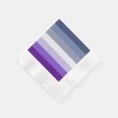 SlipperyJoe's Butch Lesbian Pride Flag Schwulenges Serviette (Ecke)