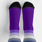 SlipperyJoe's Butch Lesbian Pride Flag Schwulenges Socken (Oben)