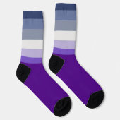 SlipperyJoe's Butch Lesbian Pride Flag Schwulenges Socken (Rechts)