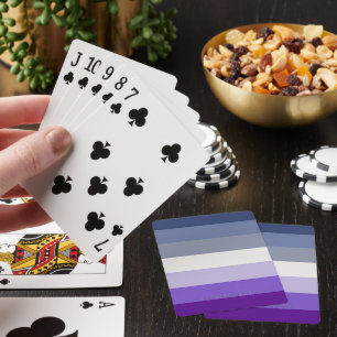 SlipperyJoe's Butch Lesbian Pride Flag Schwulenges Spielkarten