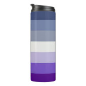 SlipperyJoe's Butch Lesbian Pride Flag Schwulenges Thermosbecher (Nach rechts gedreht)