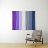 SlipperyJoe's Butch Lesbian Pride Flag Schwulenges Wandteppich (Beispiel (Horizontal))