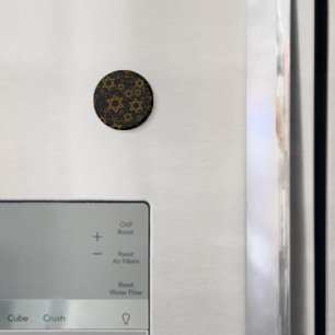SlipperyJoe's Chanukka-themed Stern David künstler Magnet