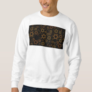 SlipperyJoe's Chanukka-themed Stern David künstler Sweatshirt