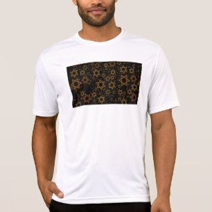 SlipperyJoe's Chanukka-themed Stern David künstler T-Shirt