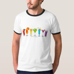SlipperyJoe's Cheers Alkohol Cocktail Pride neon c T-Shirt