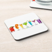 SlipperyJoe's Cheers trinken Alkohol Cocktail Stol Getränkeuntersetzer (Linke Seite)