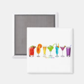 SlipperyJoe's Cheers trinken Alkohol Cocktail Stol Magnet (Vorderseite/Rückseite)