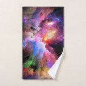 SlipperyJoe's Cloud-Artwork abstrakte, lebendige S Badhandtuch Set (Handtuch)