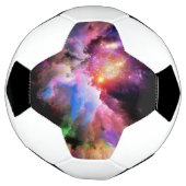 SlipperyJoe's Cloud-Artwork abstrakte, lebendige S Fußball (Gedreht)