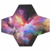 SlipperyJoe's Cloud-Artwork abstrakte, lebendige S Fußball (Flach)