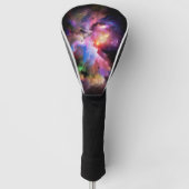 SlipperyJoe's Cloud-Artwork abstrakte, lebendige S Golf Headcover (Vorderseite)