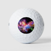 SlipperyJoe's Cloud-Artwork abstrakte, lebendige S Golfball (Vorderseite)