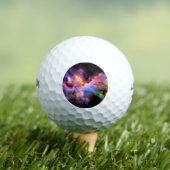 SlipperyJoe's Cloud-Artwork abstrakte, lebendige S Golfball (Insitu T-Shirt)