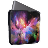 SlipperyJoe's Cloud-Artwork abstrakte, lebendige S Laptopschutzhülle (Vorne Rechts)