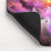 SlipperyJoe's Cloud-Artwork abstrakte, lebendige S Mousepad (Ecke)