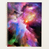 SlipperyJoe's Cloud-Artwork abstrakte, lebendige S Planer (Vorderseite)