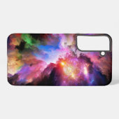 SlipperyJoe's Cloud-Artwork abstrakte, lebendige S Samsung Galaxy Hülle (Rückseite (Horizontal))