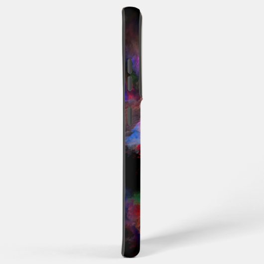 SlipperyJoe's Cloud-Artwork abstrakte, lebendige S Samsung Galaxy Hülle (Rechte Seite)