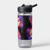 SlipperyJoe's Cloud-Artwork abstrakte, lebendige S Trinkflasche (Links)