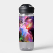 SlipperyJoe's Cloud-Artwork abstrakte, lebendige S Trinkflasche (Vorderseite)