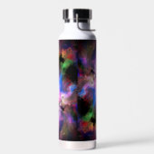 SlipperyJoe's Cloud-Artwork abstrakte, lebendige S Trinkflasche (Links)